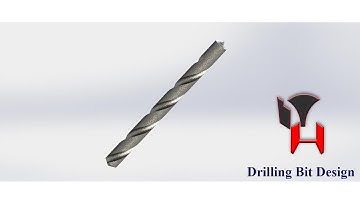 drilling Bit Tool Design On Solidwork 2016