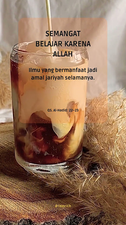 Semangat Belajar Karena Allah