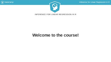 R Tutorial : Inference for Linear Regression in R