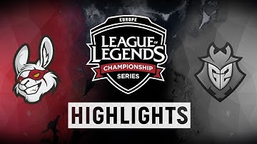 MSF vs. G2 - EU LCS Week 5 Day 2 Match Highlights (Spring 2018)