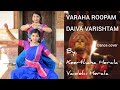 Kantara varaharoopam daiva varishtam  dance cover by keerthana herala  vaidehi herala