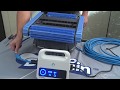 Out of water self test dolphin s series robotic pool cleaner