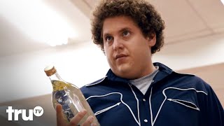 Seth Tries To Steal The Booze (Clip) | Superbad | truTV