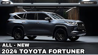 Unveiled !! 2024 Toyota Fortuner Hybrid - The Next Generation !!