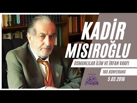 Üstad Kadir Mısıroğlu Ile Cumartesi Sohbetleri (05.03.2016)