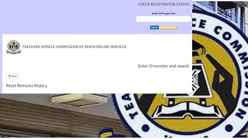 How To Check And Download Your TSC Number