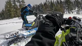 Salt Creek Summit snowmobiling