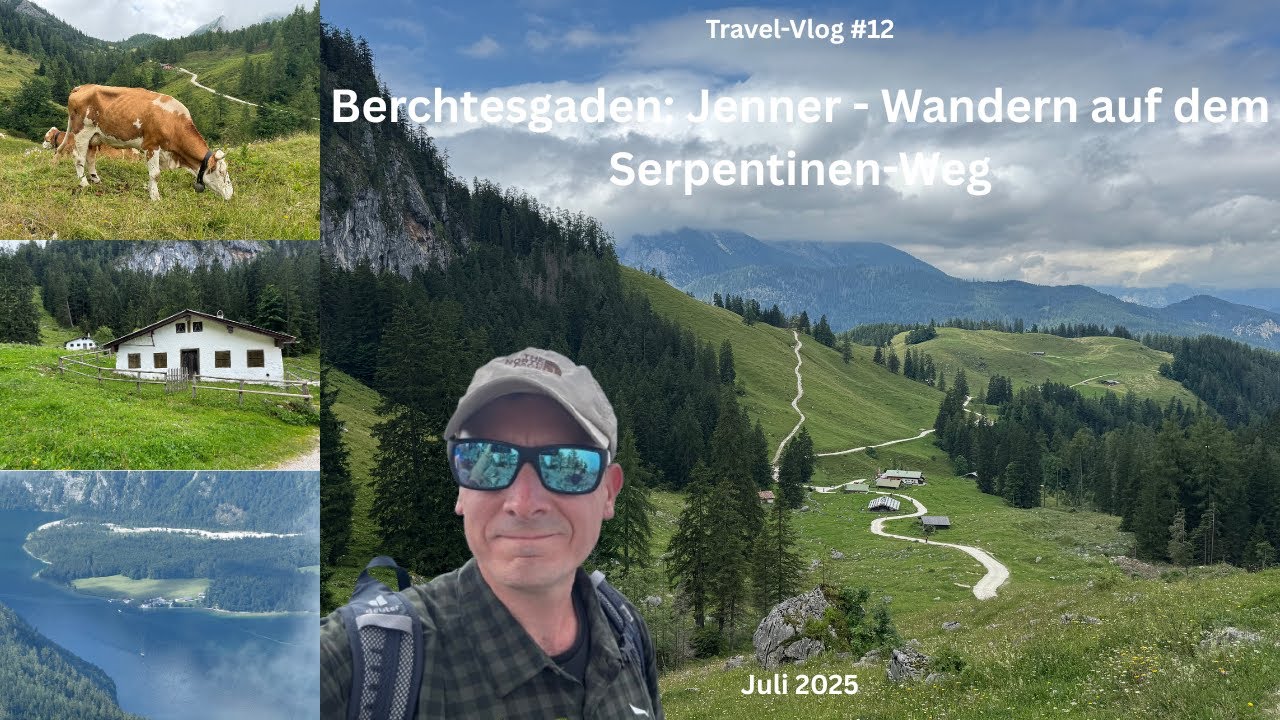 Berchtesgaden: Jenner - Wandern auf dem Serpentinen-Weg - Travel-Vlog #12