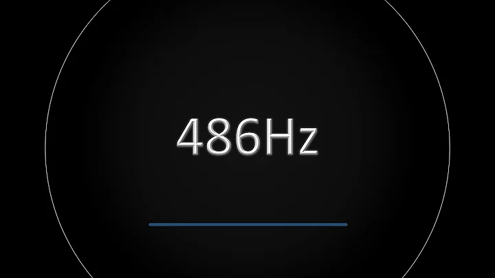 486Hz Mid Range Frequency BURP (Test Tone)