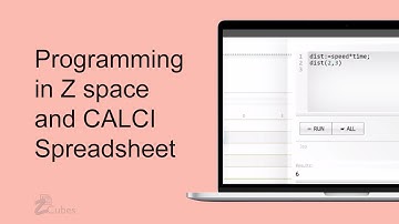 Programming in Z space and CALCI Spreadsheet