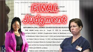 Sarah [Boone] Paulsen is DONE!! FINAL Judgment Read-Through (PREVIEW)