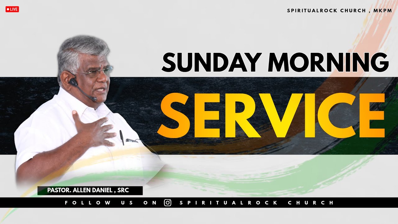 Sunday Morning Service | Live | Pas. Allen Daniel | 26 Jan 2025 - YouTube