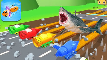 Shape shifting 🏃‍♂️🚗🚲🚦All Levels Gameplay Walkthrough Android,ios Max Level MAX3F63