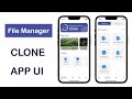 Flutter UI - File Manager UI App - Home - File Manager - File Manager Detail Page - Speed Code