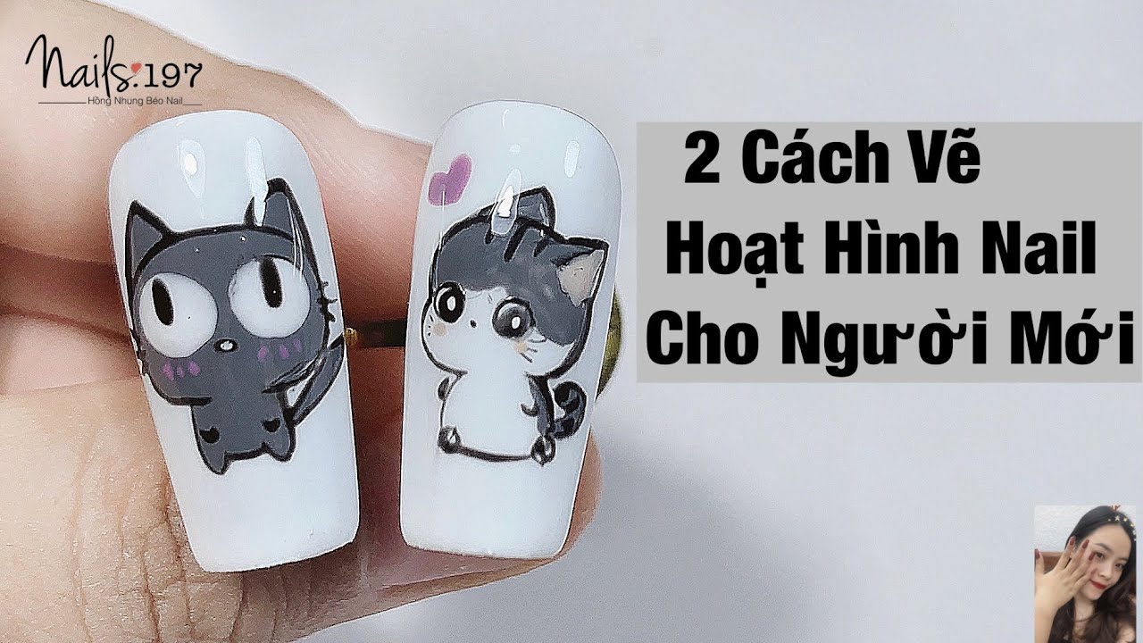 Bạn muốn tạo ra những bộ nail độc đáo và đầy màu sắc? Hãy xem hình ảnh này để tìm cách vẽ nail hoạt hình đơn giản nhưng ấn tượng. Hãy trổ tài sáng tạo của mình và làm nên những bộ nail đẹp nhất.