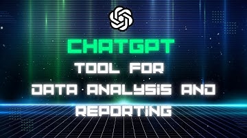 Using ChatGPT to analyze data and write report