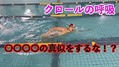 クロールの教え方 息継ぎの正しいタイミング コナミメソッドまとめ Youtube