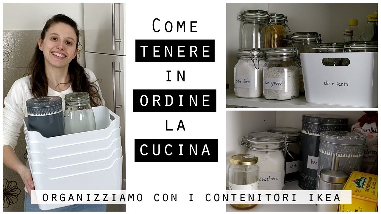 Come organizzare la cucina e dire addio al caos