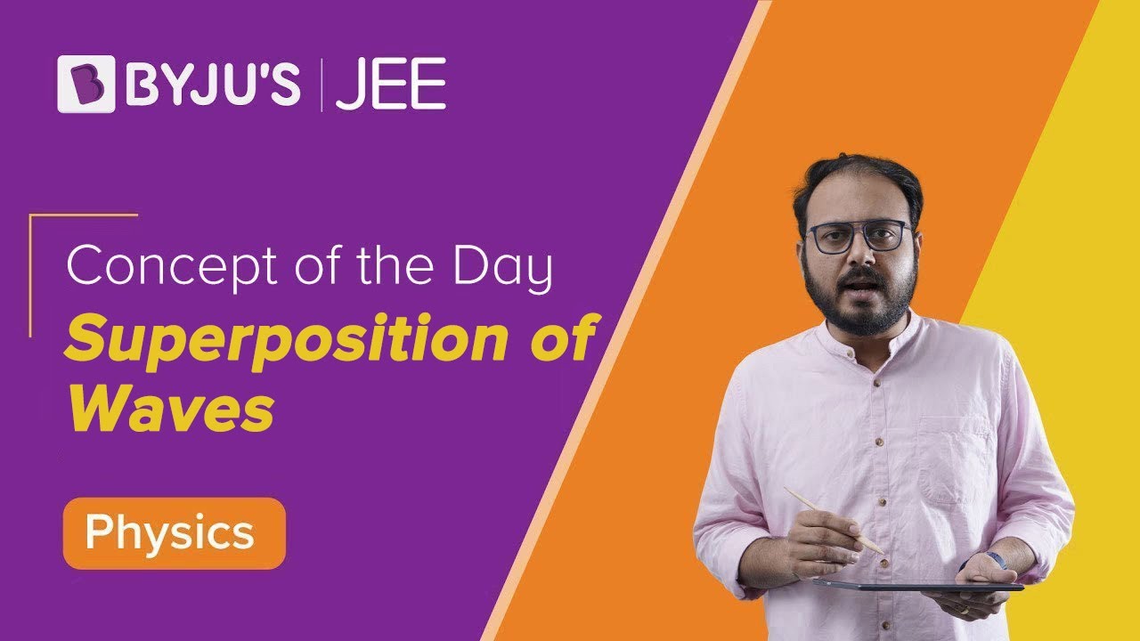 Superposition of Waves | PHYSICS | JEE | Concept of the Day | Apurva Sir