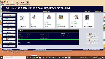 Supermarket Management System