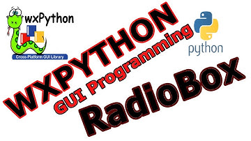 Create Radio Box In wxPython #11