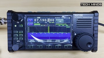 XIEGU X6100 HF SDR-transceiver - Praktische ervaring