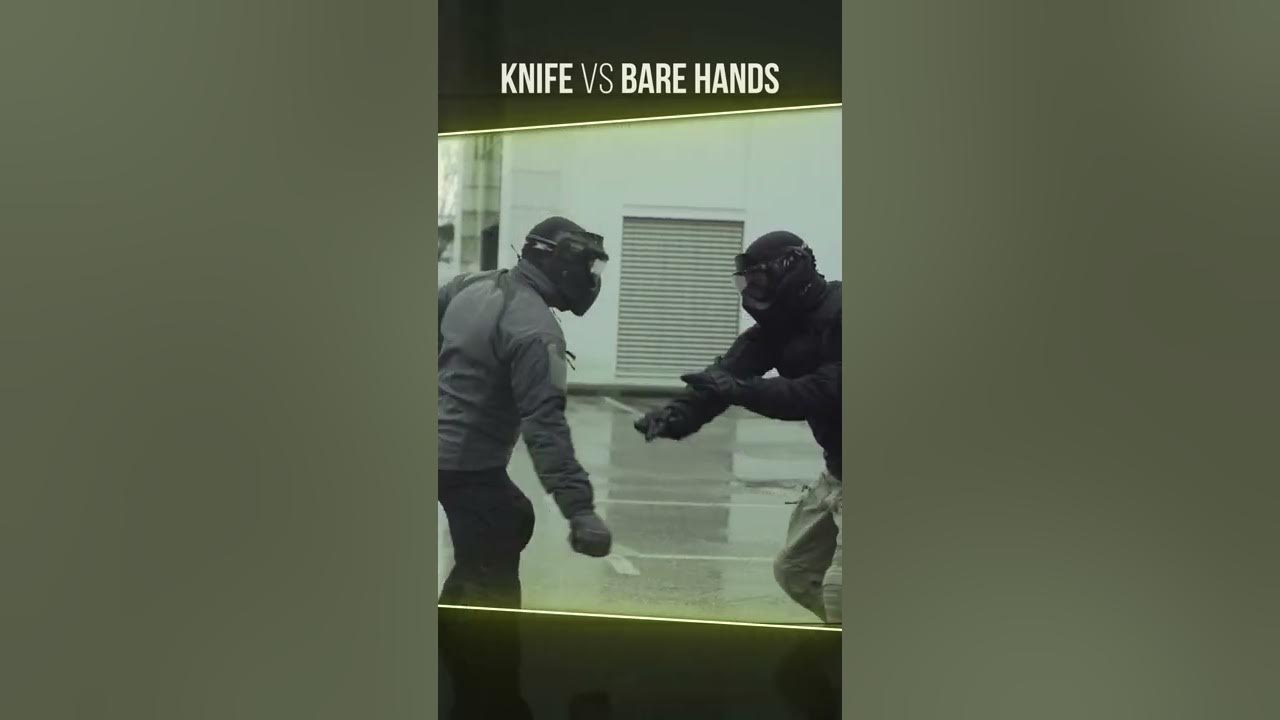 Reality check: Defence against slashing and stabbing with knife