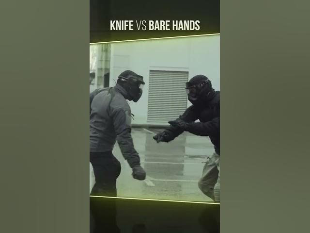 Reality check: Defence against slashing and stabbing with knife