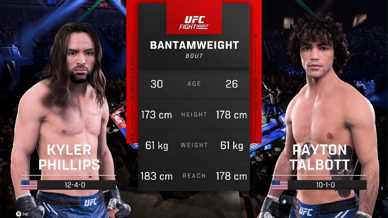 UFC 5: Kyler Phillips VS. Payton Talbott