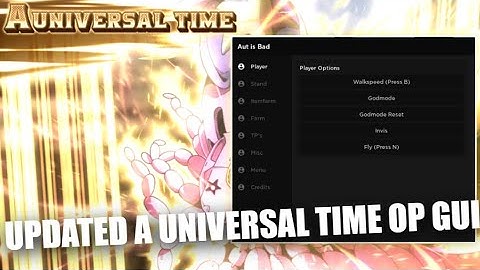 Updated OP A Universal Time GUI Script! | Control NPCs | Autofarm | Teleport