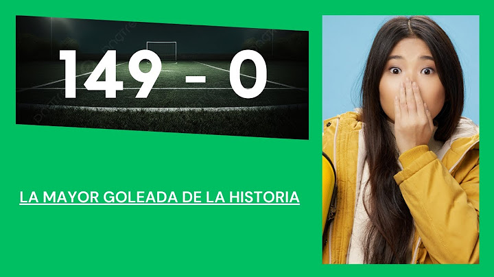 ¡149-0¡ 😲⚽ Fue la MAYOR GOLEADA en la Historia del Fútbol