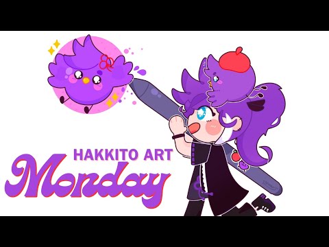 【HAKKITO ART MONDAY ???】LET'S DRAW US SOME MATCHING ICONS HAKKITO 🥺✨ video thumb