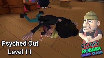 Scary Robber - Level 10 walkthrough | Psyched Out - Beehive in fish tank