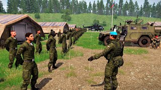 The Ukrainian army successfully eliminated the Russian training camp by burning it to the ground screenshot 5