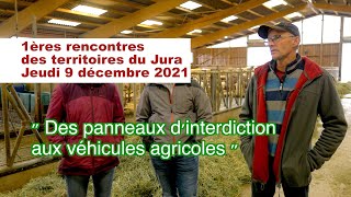 Des Panneaux Dinterdiction Aux Véhicules Agricoles ?