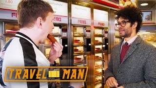 Joe Lycett eats from a Fast Food Vending Machine | 48hrs in...Amsterdam
