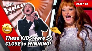 The BEST RunnerUps of The Voice Kids 2021! | Top 8