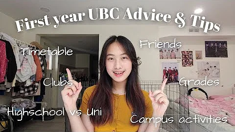 Things I wish I knew before going to University | First year UBC - Tips & Advice