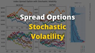 Monte Carlo Simulation with Multiple Factors | European spread options with stochastic volatility