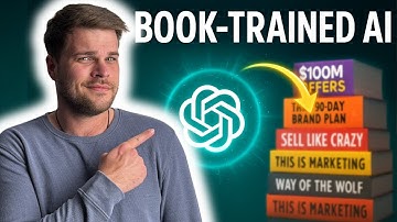 How To Build a Custom GPT/AI That Writes, Sells and Learns (With Expert Books + ChatGPT)