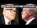 Poor Rudy Giuliani BEGS Trump For Cash