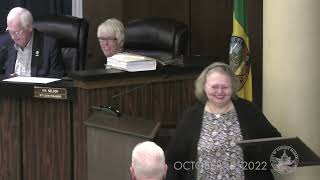 Gadsden City Council meeting 2022-10-18