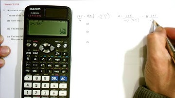 Edexcel C2 2016 Q1 GP