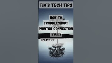 How to troubleshoot printer connection issues