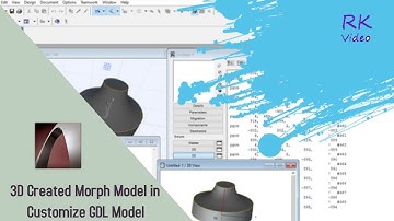 #Archicad #begineer #Tutorial - 3D #Morph Model in Archicad Customize #3D #GDL #Model