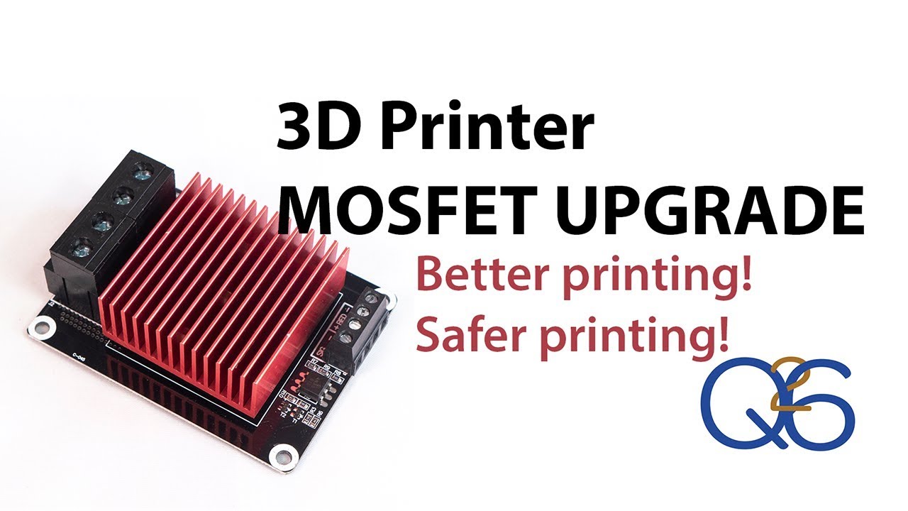 3D Printer Mosfet Upgrade - improve your high temperature printing