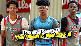 Kiyan Anthony & Jason Crowe Jr. TRADE BUCKETS In Front Of MELO!