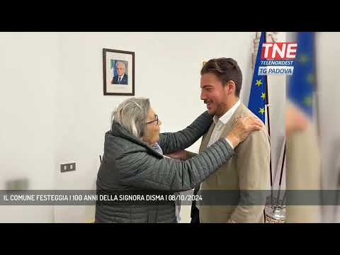 IL COMUNE FESTEGGIA I 100 ANNI DELLA SIGNORA DISMA | 08/10/2024