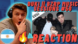 DUKI || BZRP Music Sessions #50 ((IRISH REACTION!!))
