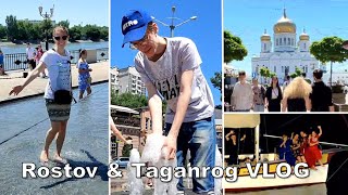 Our trip to Rostov and Taganrog, Russia | River Don, Azov Sea | VLOG